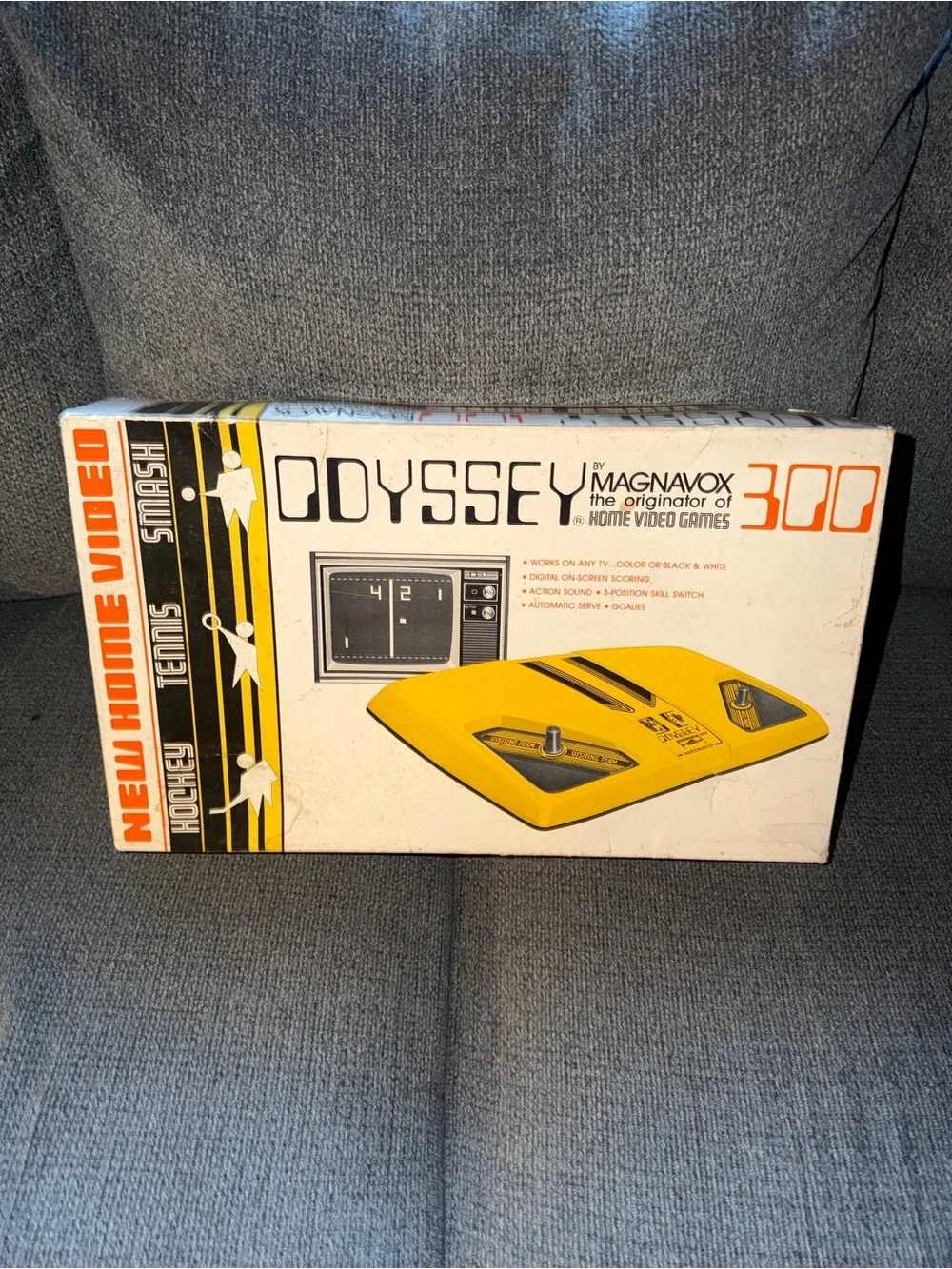Magnavox Odyssey 300 Video Game Console Complete With Box Vintage Classic Works.